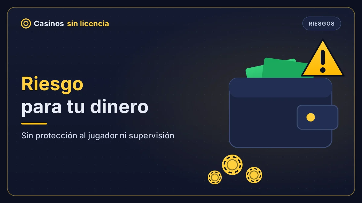 Casino sin licencia – riesgo para tu dinero